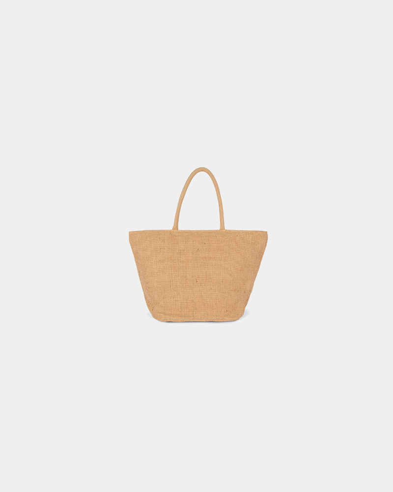 Sac de plage en fils de jute tressée personnalisable - 1